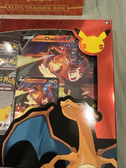 Pokemon TCG Celebrations Collection Lance's Charizard V Box 820650101625 - Image 2