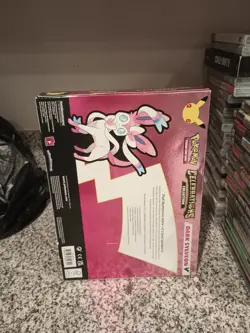 Pokemon TCG: Celebrations Dark Sylveon V Collection Glue Unstuck 1 Side - Image 3
