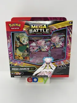 Pokemon TCG Mega Battle Deck Mega Diancie EX Meloetta - Image 1