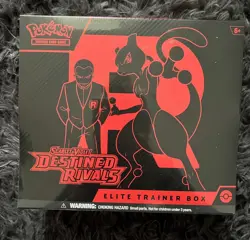 Pokemon S&V Destined Rivals Elite Trainer Box EBT FACTORY SEALED - Image 1