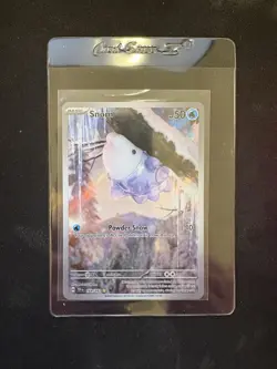 Pokemon TCG SV05 Temporal Forces Snom 168/162 Illustration Rare Holo NM - Image 1