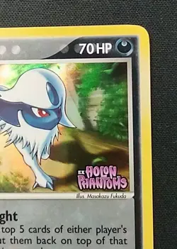 Pokemon Absol 18/110 Holon Phantoms Reverse Holo - Image 3