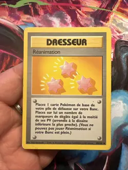 Carte Pokemon Francais Wizard Set De Base Reanimation 89/102 Dresseur - Image 2