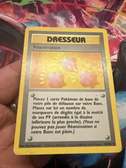 Carte Pokemon Francais Wizard Set De Base Reanimation 89/102 Dresseur - Image 4