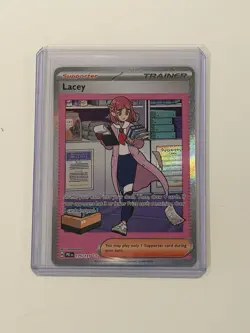 Pokemon ~ Lacey SIR - 175/131 Prismatic Evolutions Special Illustration Rare NM - Image 1