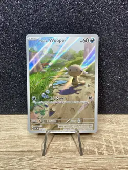 Paldean Wooper (102/094) IR~ Mint/NM Phantasmal Flames 2025 Full-Art Pokemon TCG - Image 1