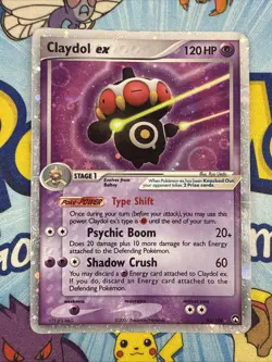 Pokemon - Power Keepers Claydol EX 93/108 Holo Rare DMG - Image 1