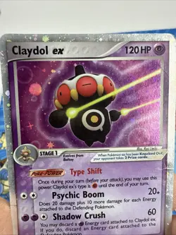 Pokemon - Power Keepers Claydol EX 93/108 Holo Rare DMG - Image 4