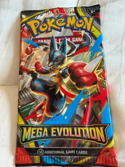Pokemon TCG: LOT OF THREE Mega Evolution Sleeved Booster Pack - Image 4