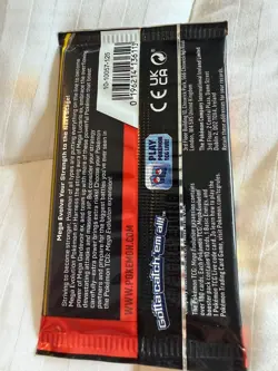 Pokemon TCG: LOT OF THREE Mega Evolution Sleeved Booster Pack - Image 5
