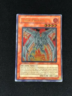 YUGIOH CYBER PHOENIX EOJ-EN009 1ST ULTIMATE PLAY/EDGEWARE - Image 1