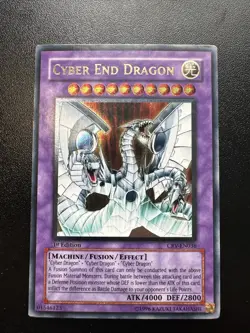 Cyber End Dragon - CRV-EN036 - Ultimate Rare - 1st Edition Yugioh Near Mint - Image 1