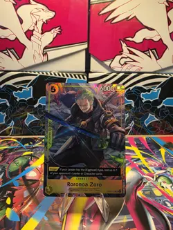 Roronoa Zoro (Illustration Box Vol.3) OP07-113 One Piece Promotion Cards Foil - Image 1