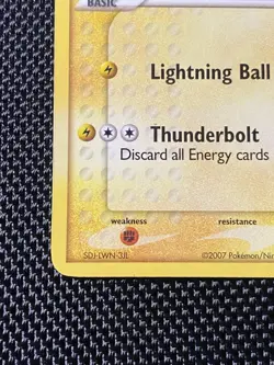 Pokemon TCG Pikachu 12/17 Non Holo POP 5 Series Pokemon Card LP/NM - Image 5