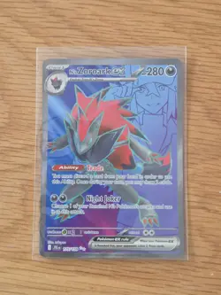 Pokemon Card TCG N's Zoroark ex 175/159 Journey Together Holo English Near Mint - Image 1