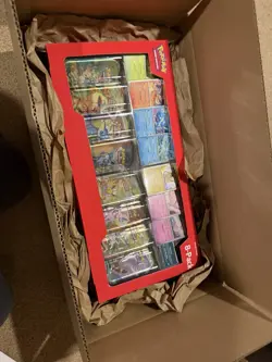 Lot of Two (2) Pokemon Prismatic Evolutions 8 Mini-Tins with Promo Cards Costco - Image 3