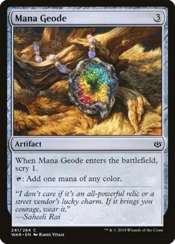 Mana Geode [War of the Spark] Magic MTG - Image 1