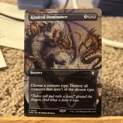 Kindred Dominance (Borderless) Commander Masters Regular - Image 1