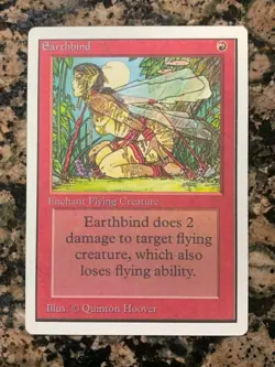 MTG Earthbind x1 Unlimited NM, Magic the Gathering - Image 1
