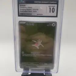 Pokemon Scarlet & Violet Surging Sparks Slakoth #212/191 CGC 10 - Image 1