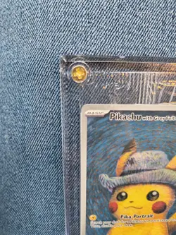 Pikachu with Gray Felt Hat Van Gogh Promo SVP #085 Pokemon Sealed - Image 4