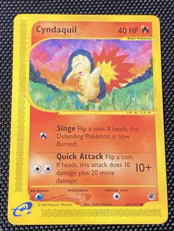 Pokemon TCG Cyndaquil Regular 104/165 Near Mint Condition - Image 1
