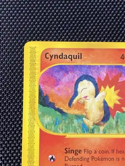Pokemon TCG Cyndaquil Regular 104/165 Near Mint Condition - Image 2