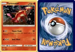 2017 Pokemon, Sun & Moon Promos, #SM27 Turtonator, Holo Black Star Promo - Image 1