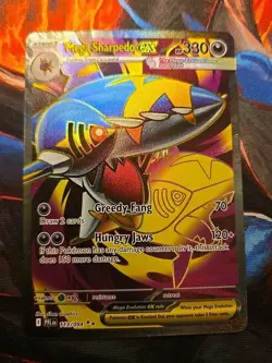 Mega Sharpedo ex 113/094 Phantasmal Flames Illustration Rare Pokemon TCG ?? - Image 1