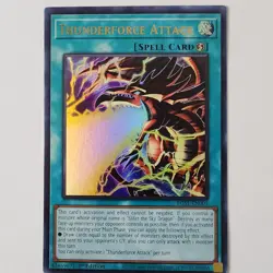 Thunderforce Attack - EGS1-EN003 - LP - Ultra Rare - 1st ed - Yugioh - Image 1