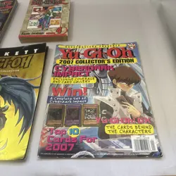 Lot Of 5 Yugioh Magazine And Book Lot 2005 Beckett book Yu-Gi-Oh Plus More! - Image 2