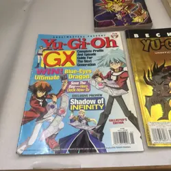 Lot Of 5 Yugioh Magazine And Book Lot 2005 Beckett book Yu-Gi-Oh Plus More! - Image 4