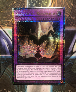 *** SONGS OF THE DOMINATORS *** QUARTER CENTURY SECRET RARE ALIN-EN078 YUGIOH! - Image 1