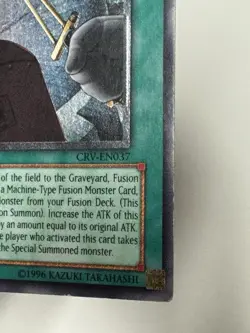 Yugioh! MP Power Bond - CRV-EN037 - Ultimate Rare - 1st Edition Moderately Playe - Image 4