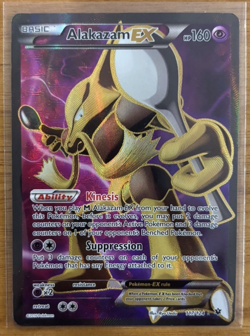Alakazam EX 117/124 X & Y Fates Collide Ultra Rare Full Art Holo Pokemon Card - Image 2