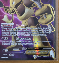 Alakazam EX 117/124 X & Y Fates Collide Ultra Rare Full Art Holo Pokemon Card - Image 4