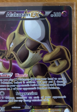 Alakazam EX 117/124 X & Y Fates Collide Ultra Rare Full Art Holo Pokemon Card - Image 5