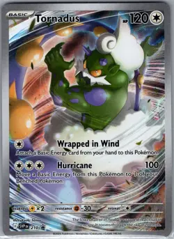 Tornadus SVP 210 SV: Scarlet & Violet Promo Cards - Pokemon Card - NM - Image 1