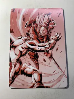 Trunks Vs Frieza Battle Dragon Ball Z ACG DBZ Goddess Anime Card Holo Foil Art - Image 2