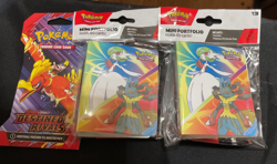 Pokemon Mega evolution 2 mini portfolio with cards and destined rivals 2nd - Image 1