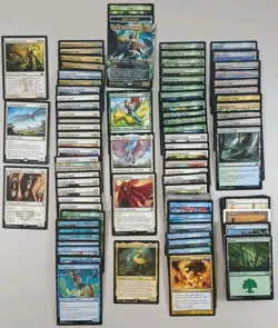 Magic 100 Commander Deck Derevi Angry Birds Landfall MTG Ready To Play - Image 1