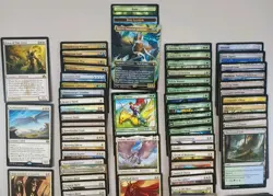 Magic 100 Commander Deck Derevi Angry Birds Landfall MTG Ready To Play - Image 2