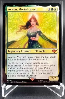 Arwen, Mortal Queen (NM/M, Regular, #193) Universes Beyond: Lord of the Rings - Image 1