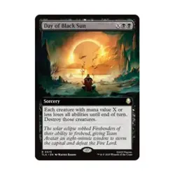 WOTC Avatar: The Last Airbender Day of Black Sun (Extended Art) (R) (Foil) NM - Image 1