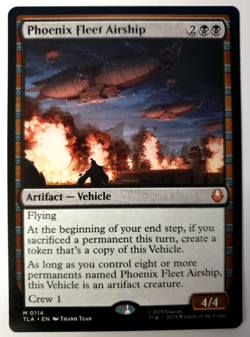 Phoenix Fleet Airship - Mythic - MTG Avatar TLA - 0114 NM - Image 1