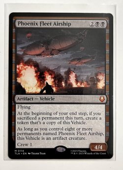 MTG - Avatar - Phoenix Fleet Airship - Mythic 0114 - Image 1