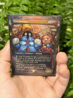 MTG Vivi Ornitier (Borderless) (Chocobo Track Foil) Final Fantasy Foil M 0570 - Image 3