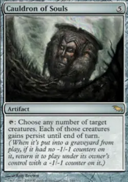 1x Cauldron of Souls Heavy Play MTG Magic - Kid Icarus - - Image 1