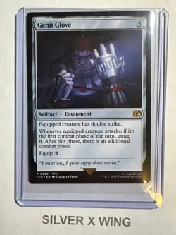 Genji Glove x1, MTG, Magic the Gathering, Final Fantasy, FIN, NM - Image 1