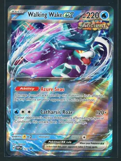 Walking Wake ex SVP127 Black Star Promo Pokemon 2024 Scarlet & Violet NM/M - Image 1